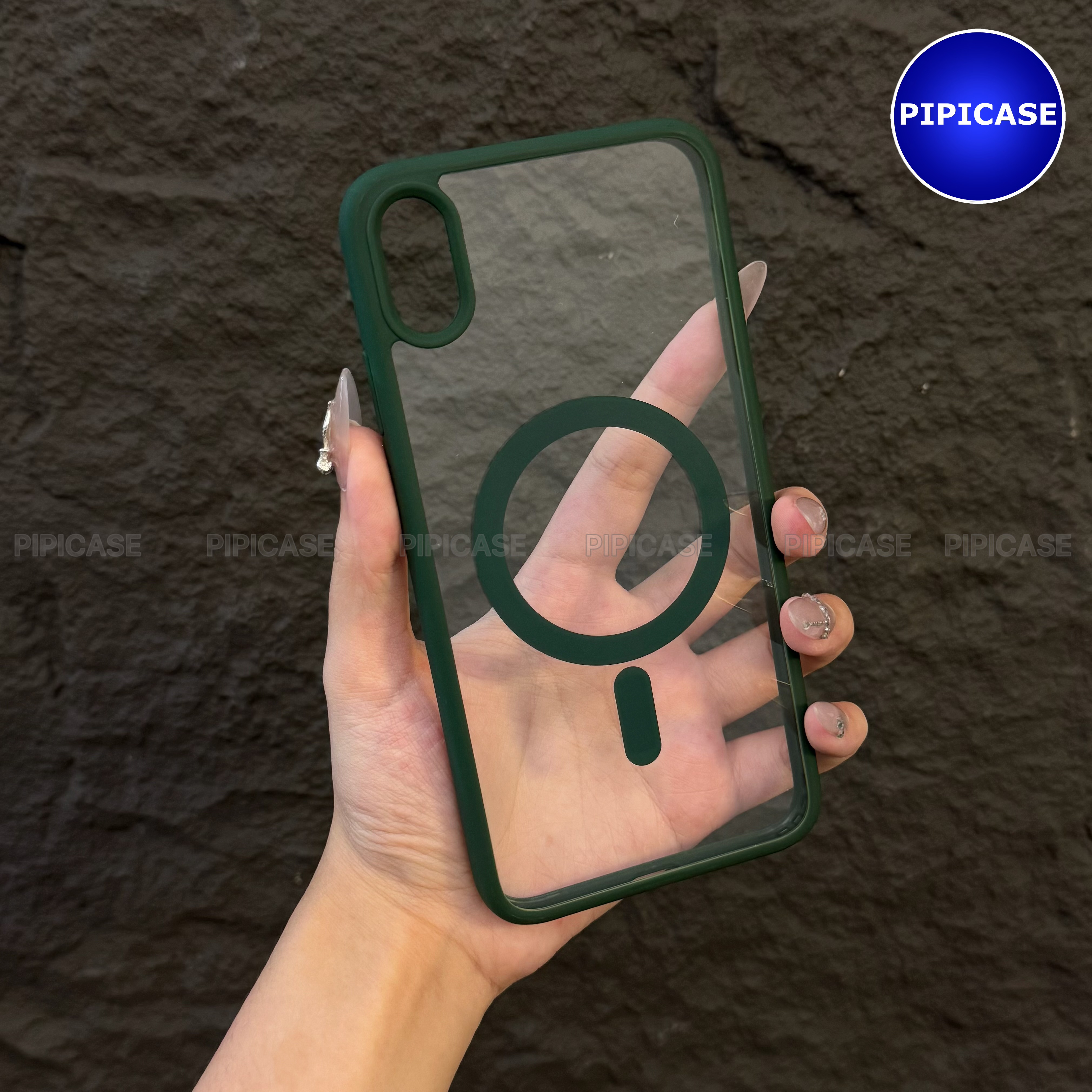 Ốp Lưng iPhone XS Max - Chic - Xanh Lá_thumbnail_1