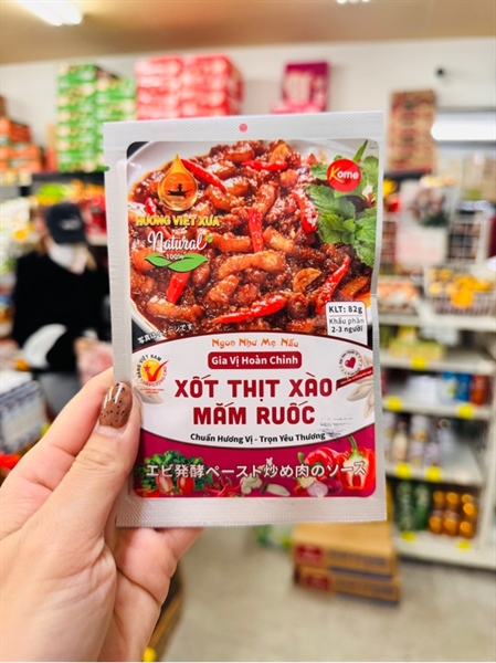 Xốt thịt xào mắm ruốc