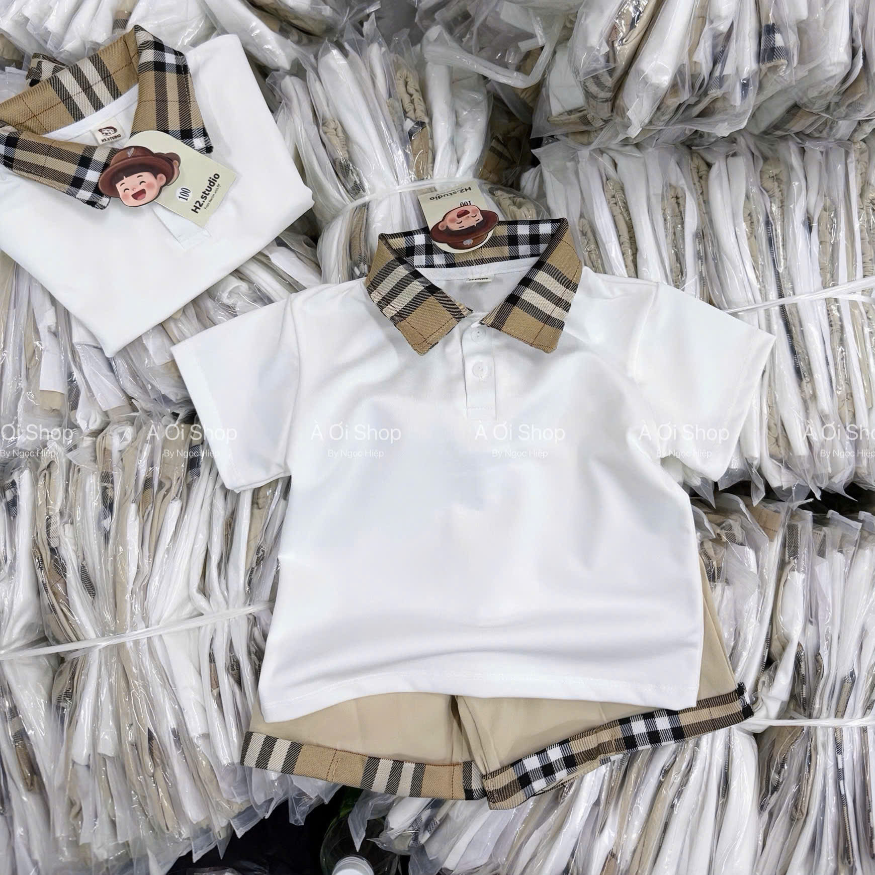 A98 BỘ POLO PHỐI CỔ BBR- A117.1801
