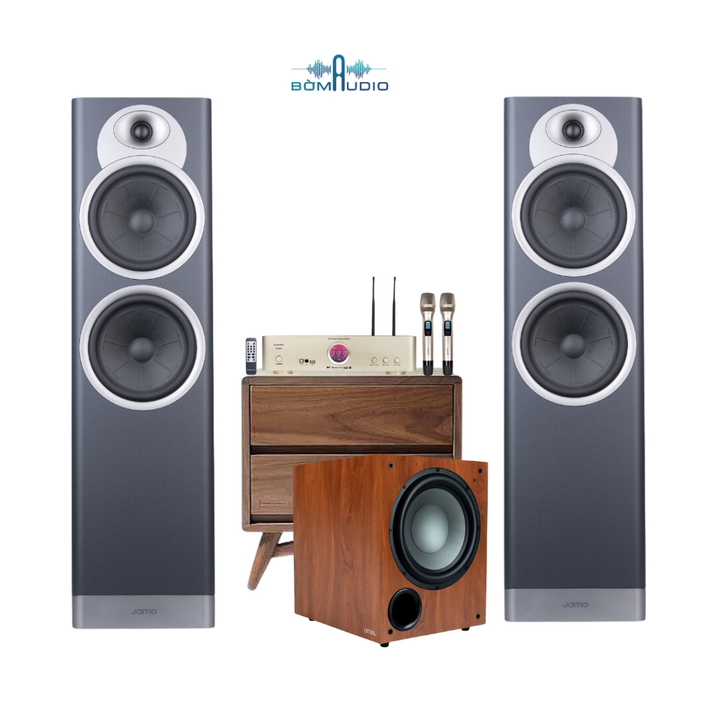 Combo Amply SUMICO SU450 + Loa JAMO S7-27F + SUBWOOFER JAMO C910 - B289_thumbnail_0
