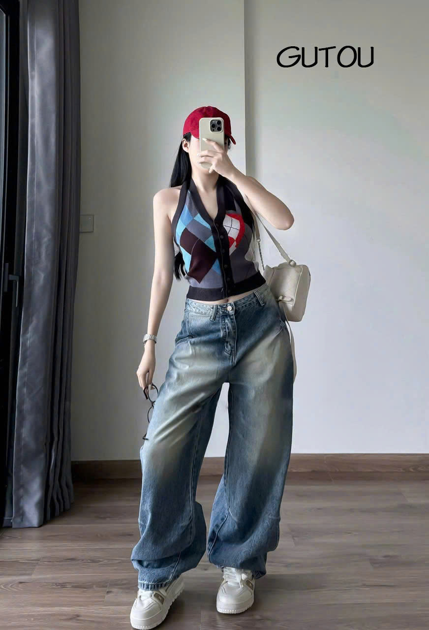 [ GUTOU ] Quần Jean Baggy Zizac_thumbnail_2