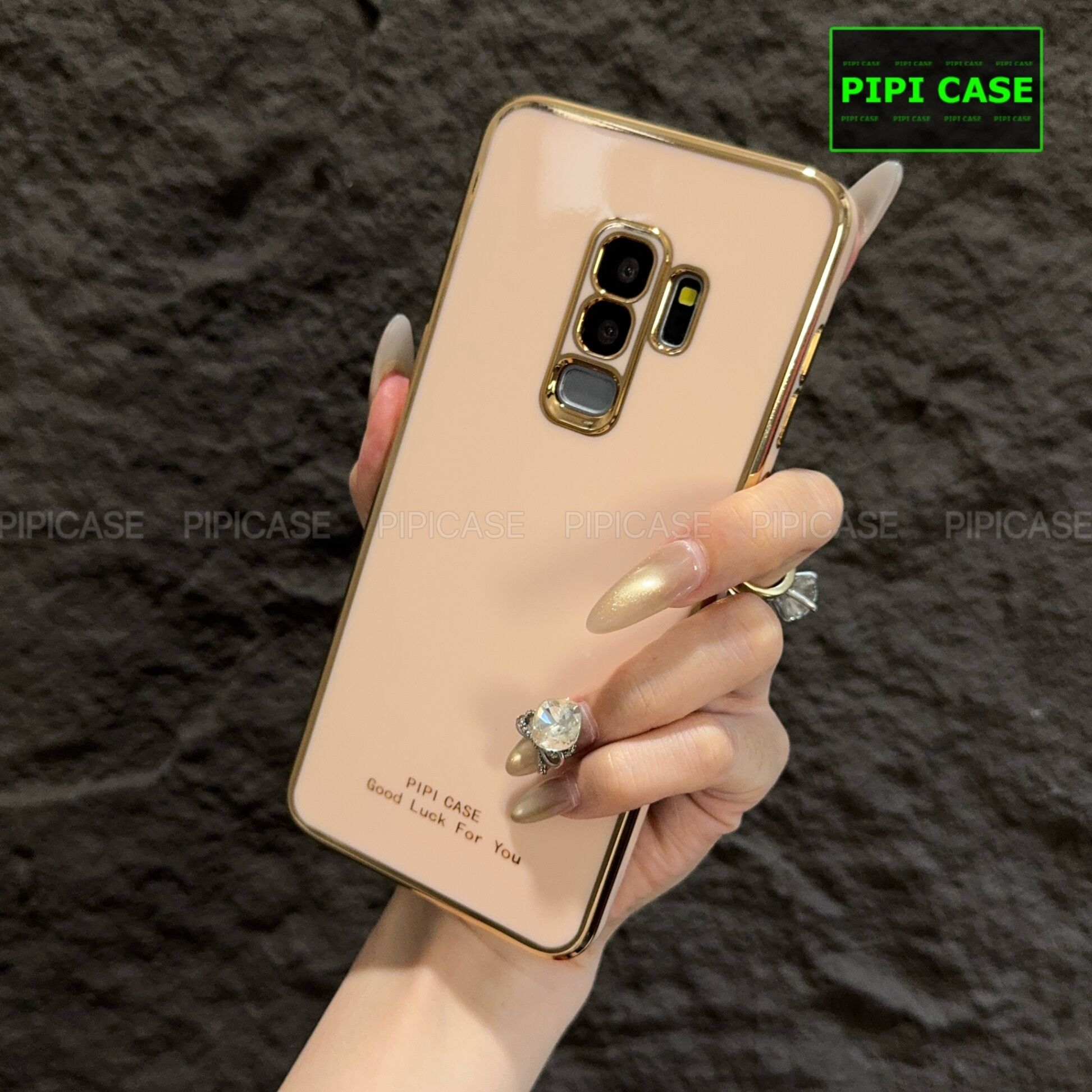 Ốp Lưng Samsung S9 Plus 5G - Royal - Vàng Hồng