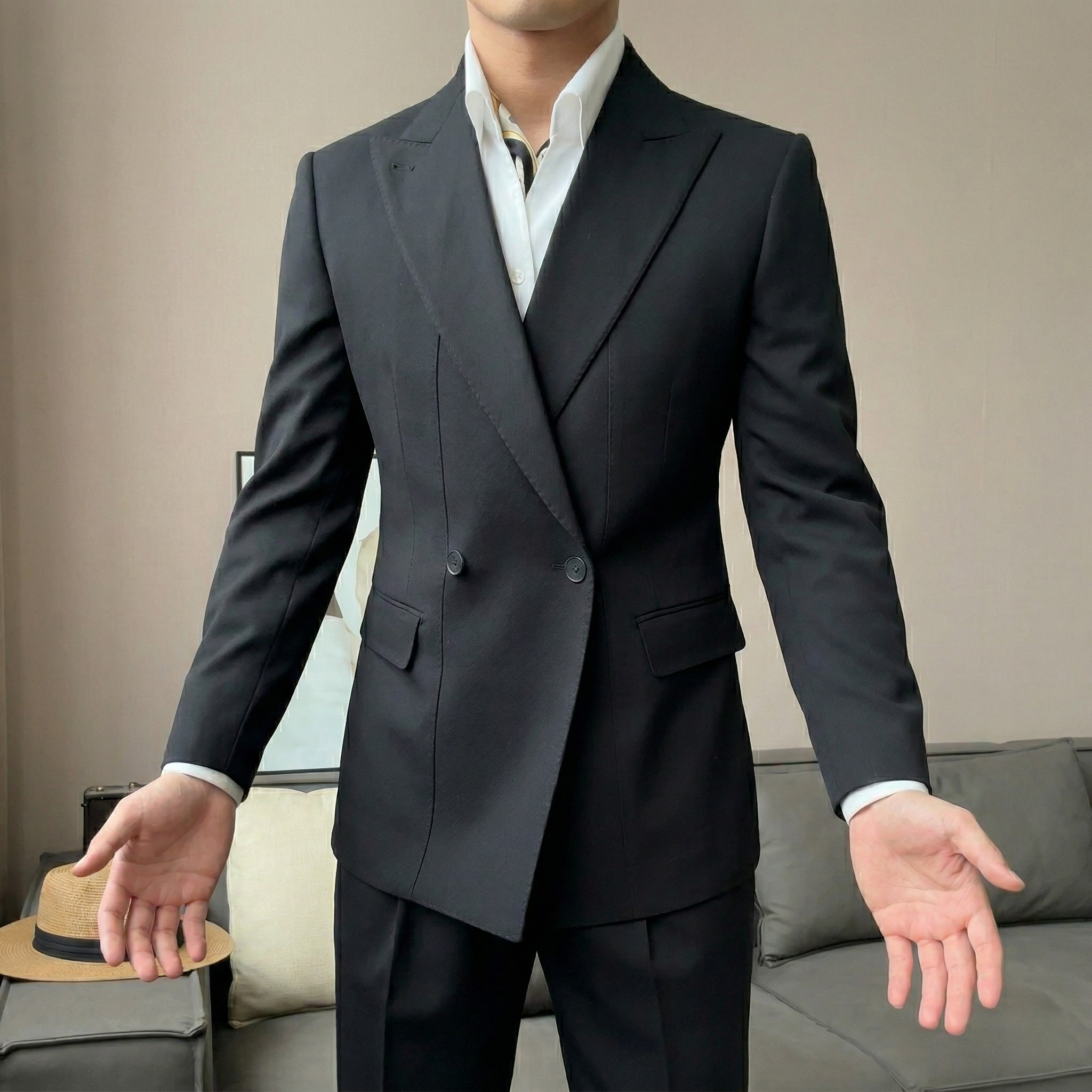 Bộ Suit Trieste Vạt Chéo_thumbnail_5