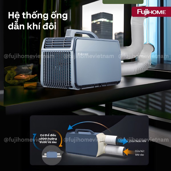 Máy điều hòa mini di động thông minh Fujihome PAC06-Pro_thumbnail_1