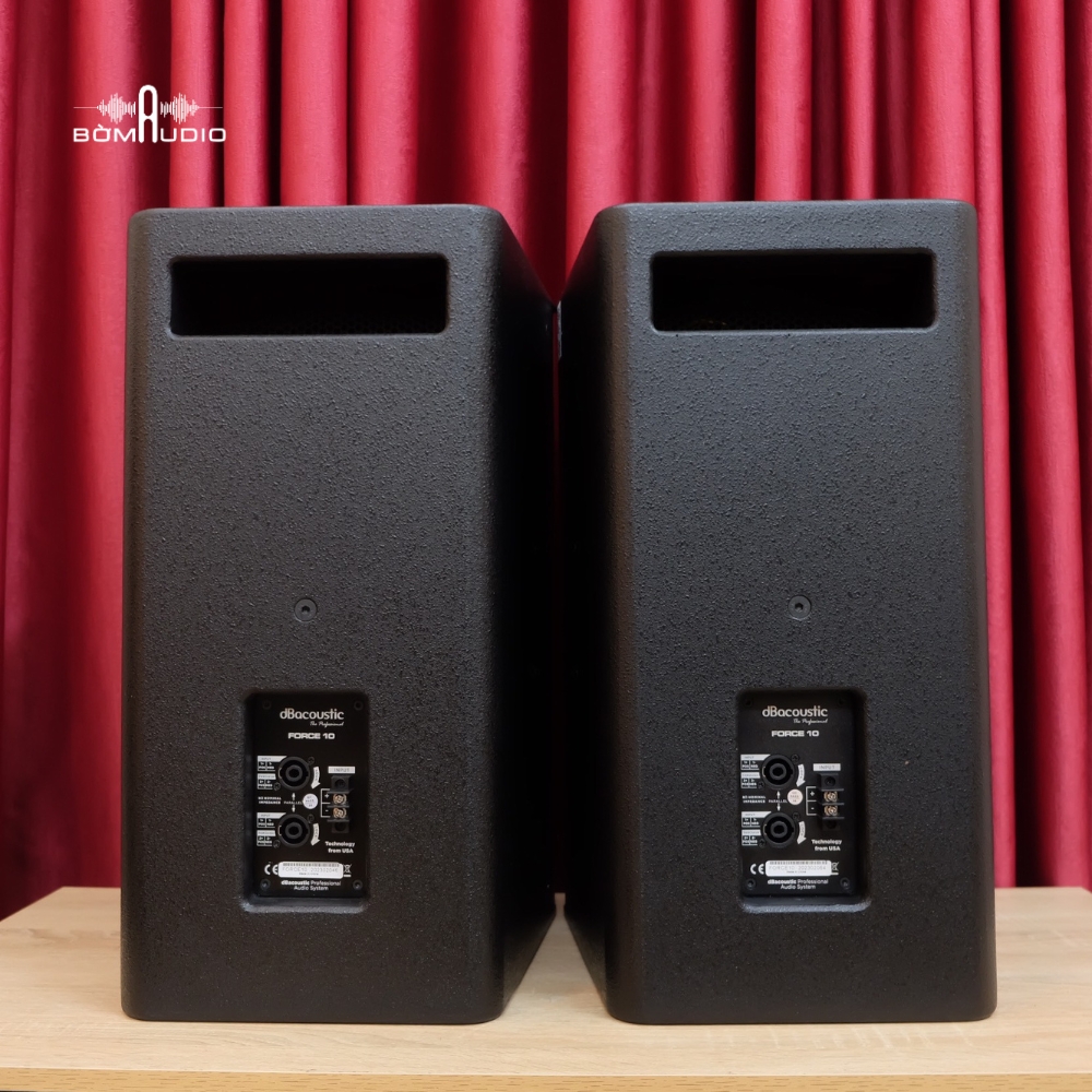 Hình ảnh chụp thực tế Loa Karaoke DBacoustic Force 10 tại Bờm Audio.