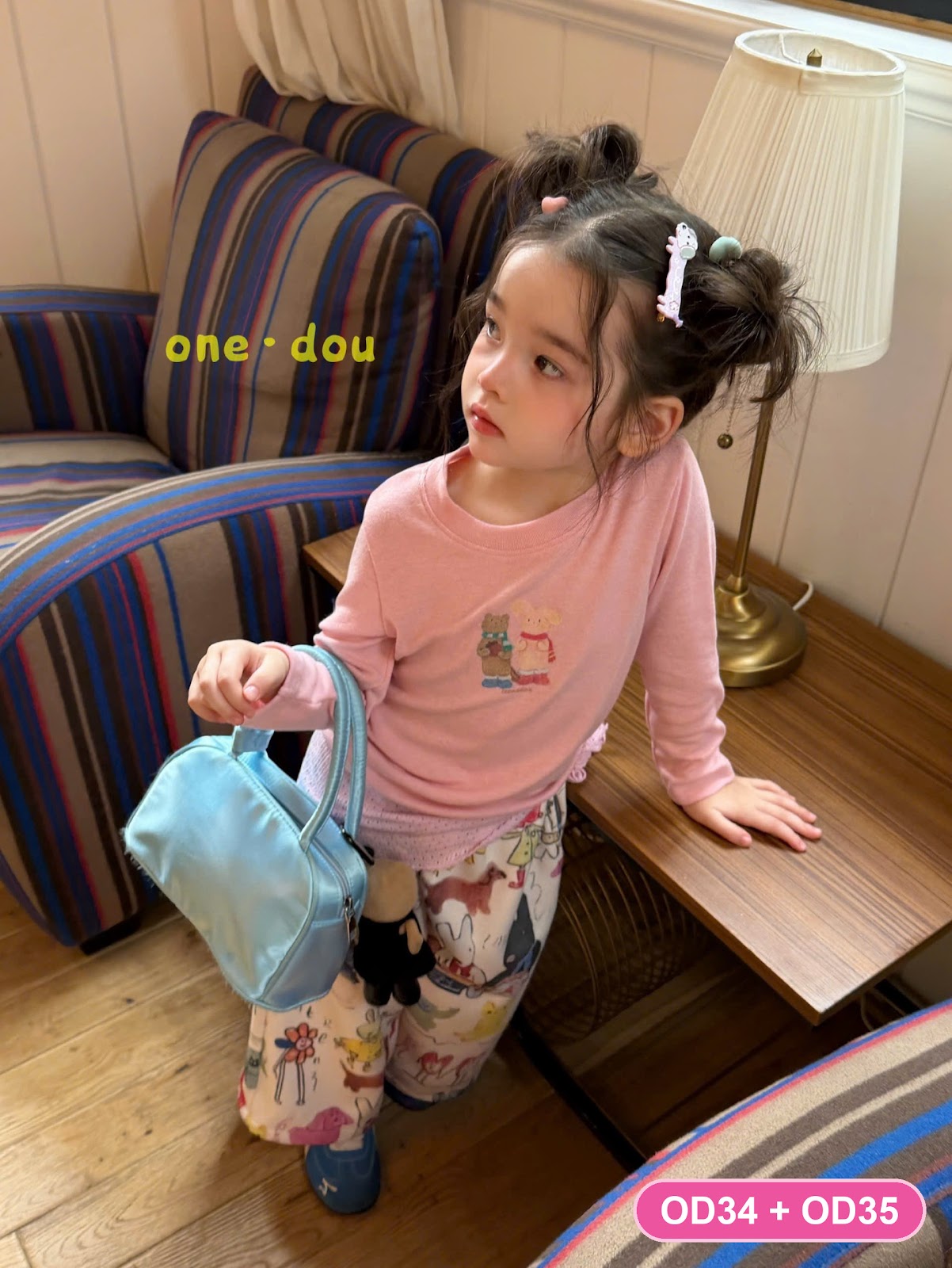 OD34 - Áo dài tay hãng One Dou | Sz 90-130 | 6639