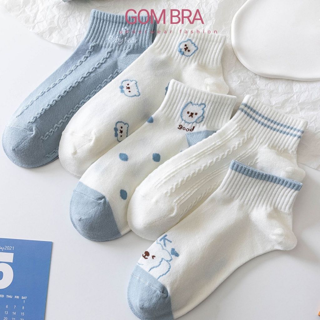 Set 5 đôi tất vớ nữ cổ ngắn UYE-CBCN_thumbnail_8