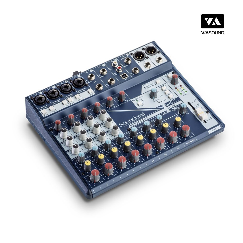 Bàn Mixer SOUNDCRAFT NOTEPAD 12FX