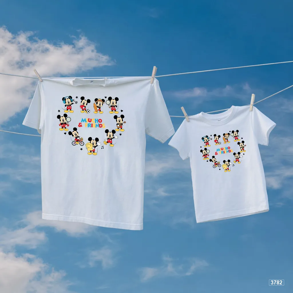 Áo thun gia đình mẹ và bé Mickey Friends đáng yêu Kado 3782_thumbnail_6