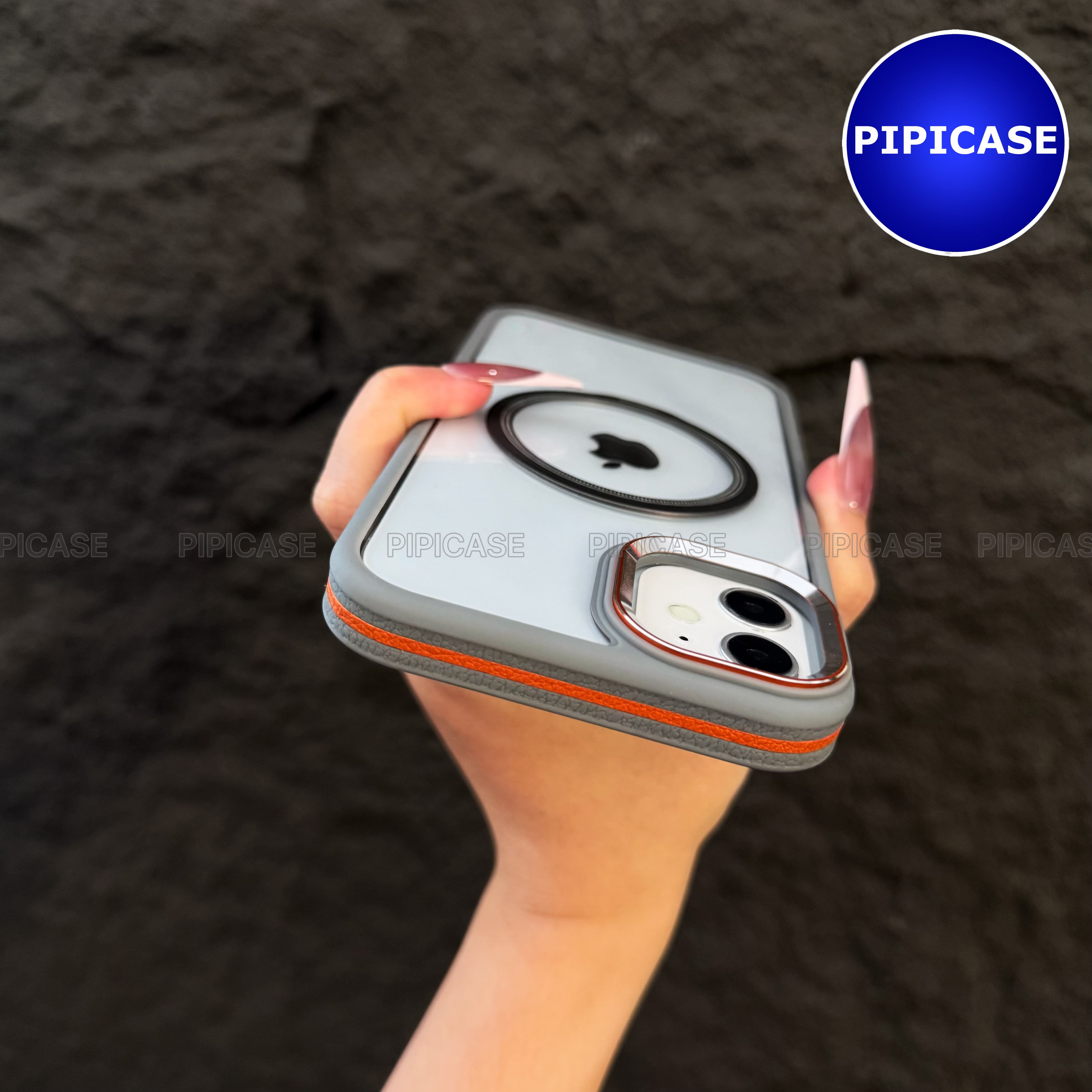 Ốp Lưng iPhone 12 - Wigu - Xám_thumbnail_12