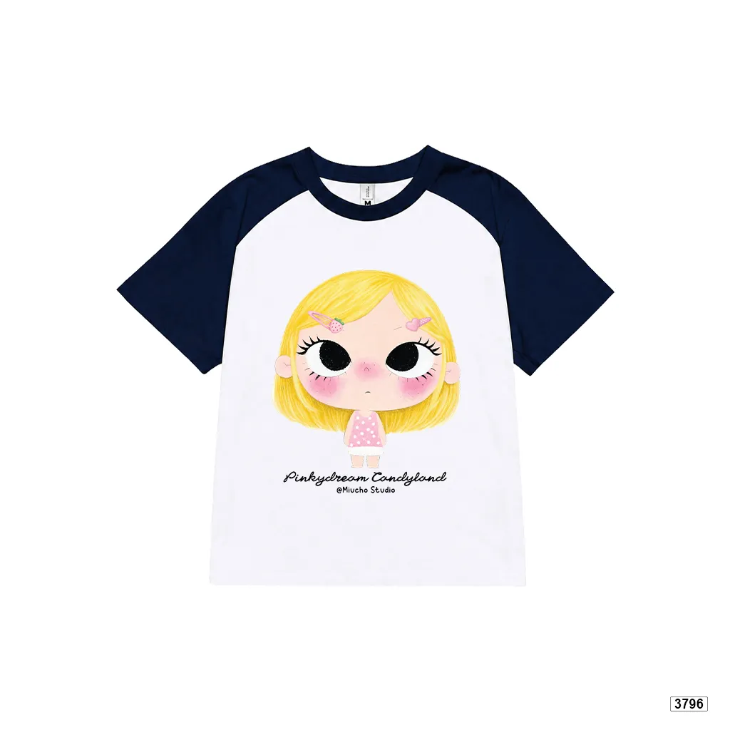 Áo thun nữ babytee raglan mix màu cute phong cách ulzzang dễ thương Miucho 3796_thumbnail_9