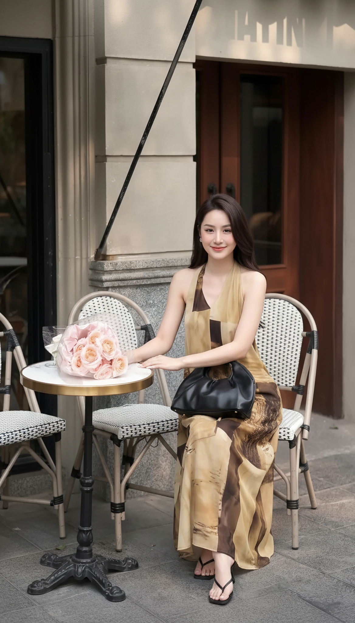 Đầm Maxi Phối Họa Tiết Tinh Tế-MV078_thumbnail_2