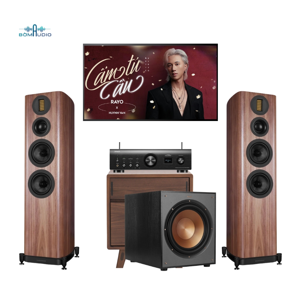 Combo Amply DENON PMA-900HNE + Loa Cột WHARFEDALE EVO 5.4 + Loa Subwoofer KLIPSCH R-120SW  – DK11_thumbnail_1