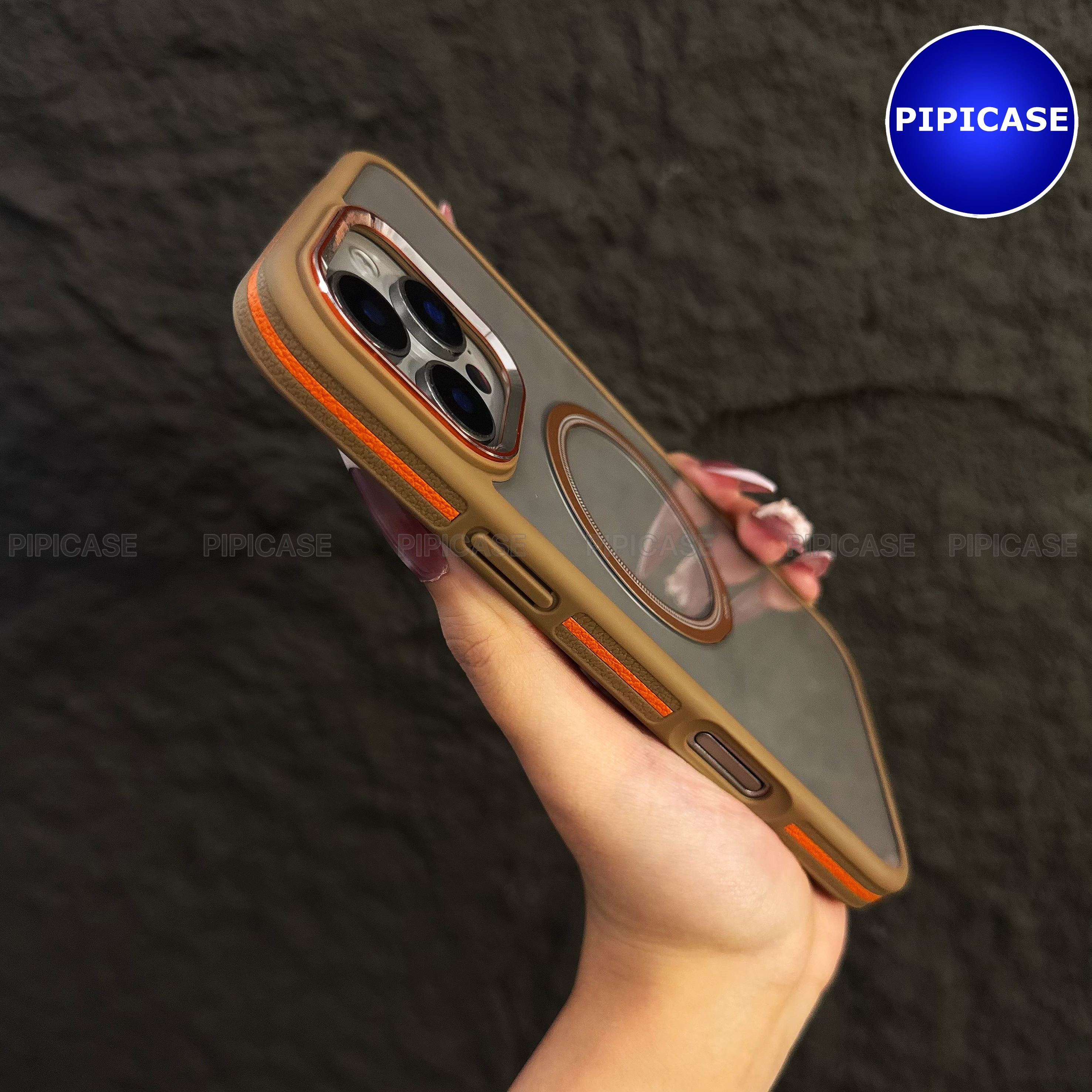 Ốp Lưng iPhone 16 Pro Max - Wigu - Nâu_thumbnail_6