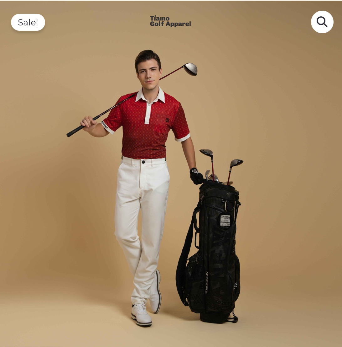Áo Polo Monogram Đỏ - Nam_thumbnail_3