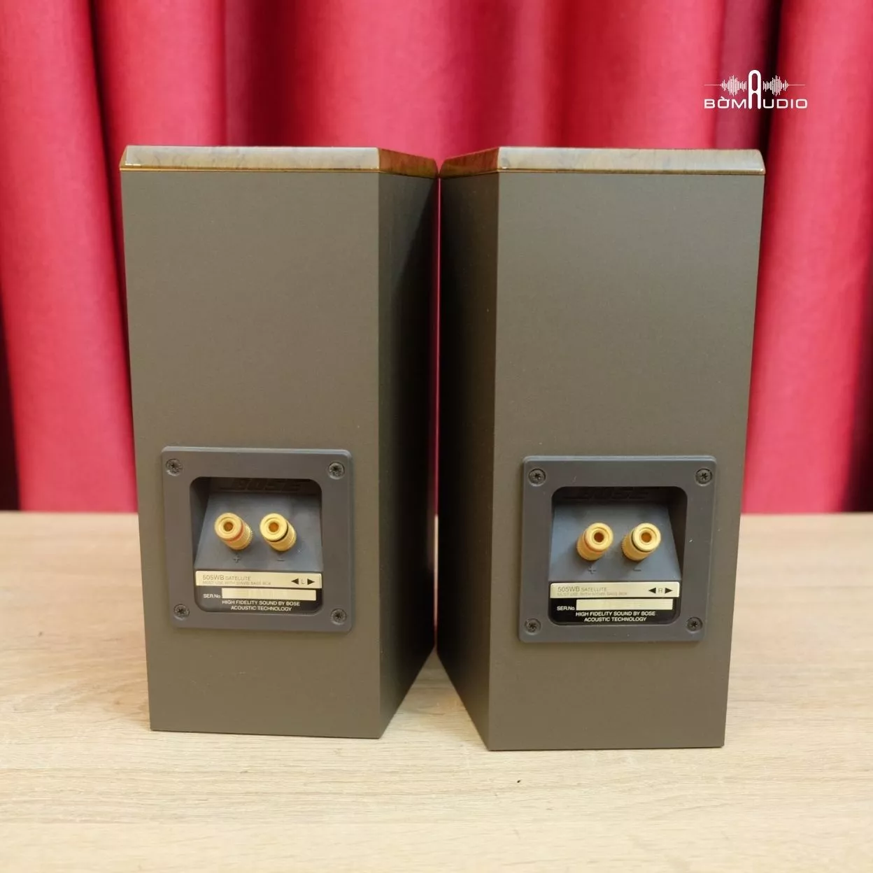 LIKENEW 98%] Bộ Loa 2.1 BOSE 505WB BASS BOX | Bomaudio