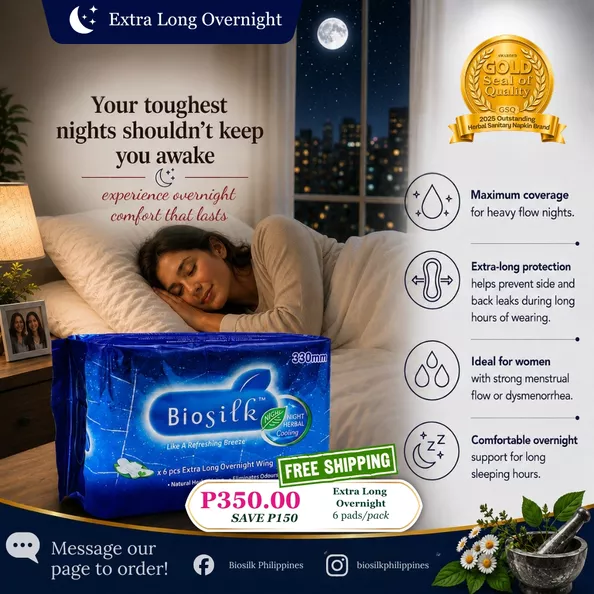 Product image - Biosilk Extra Long Overnight