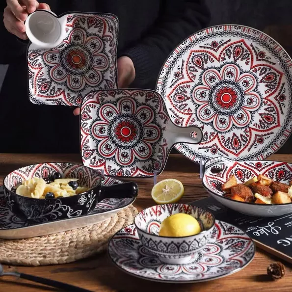Product image - Moroccan Dinnerware Design D