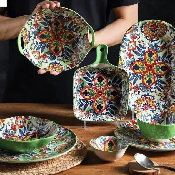 Product image - Moroccan Dinnerware Design G