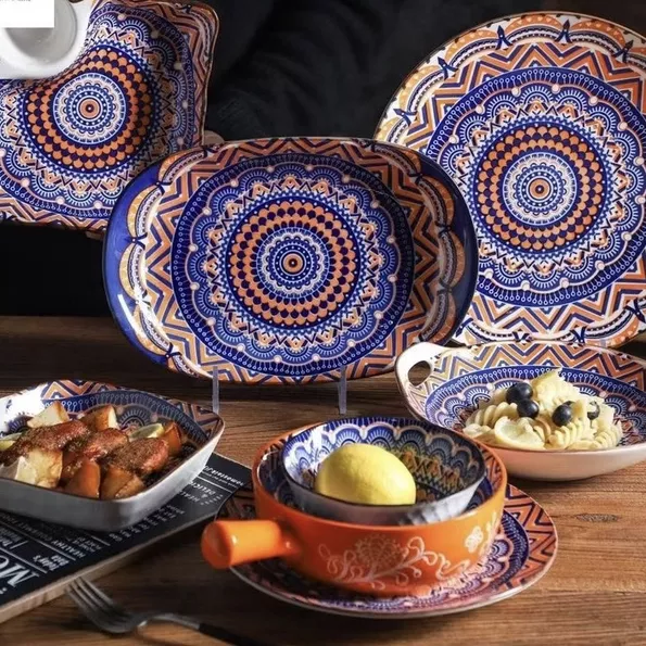 Product image - Moroccan Dinnerware Design C