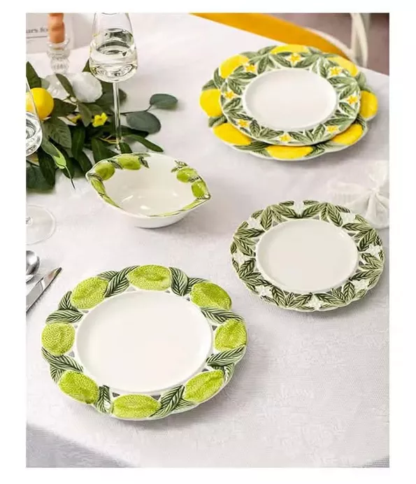 Product image - Lemon Embossed Dinnerware