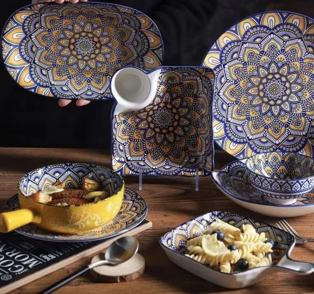 Product image - Moroccan Dinnerware Design F