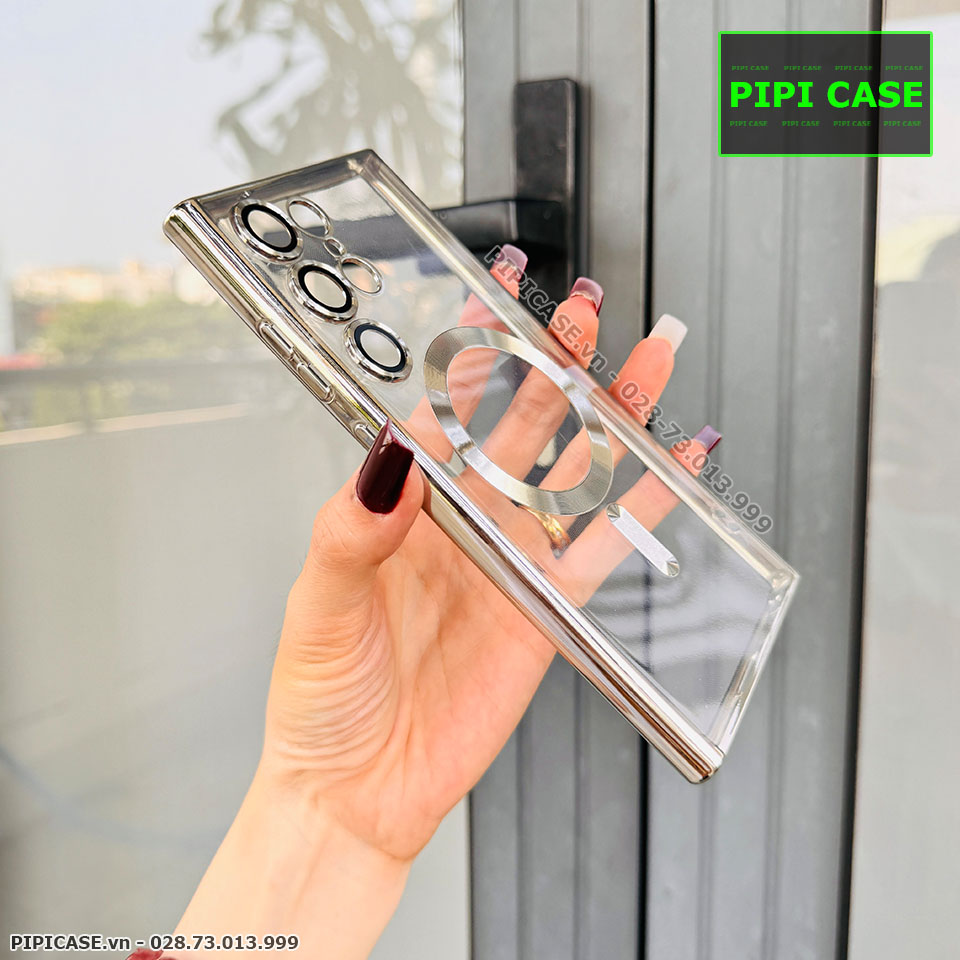 Ốp Lưng Samsung S22 Ultra 5G - Ticker - Bạc_thumbnail_3