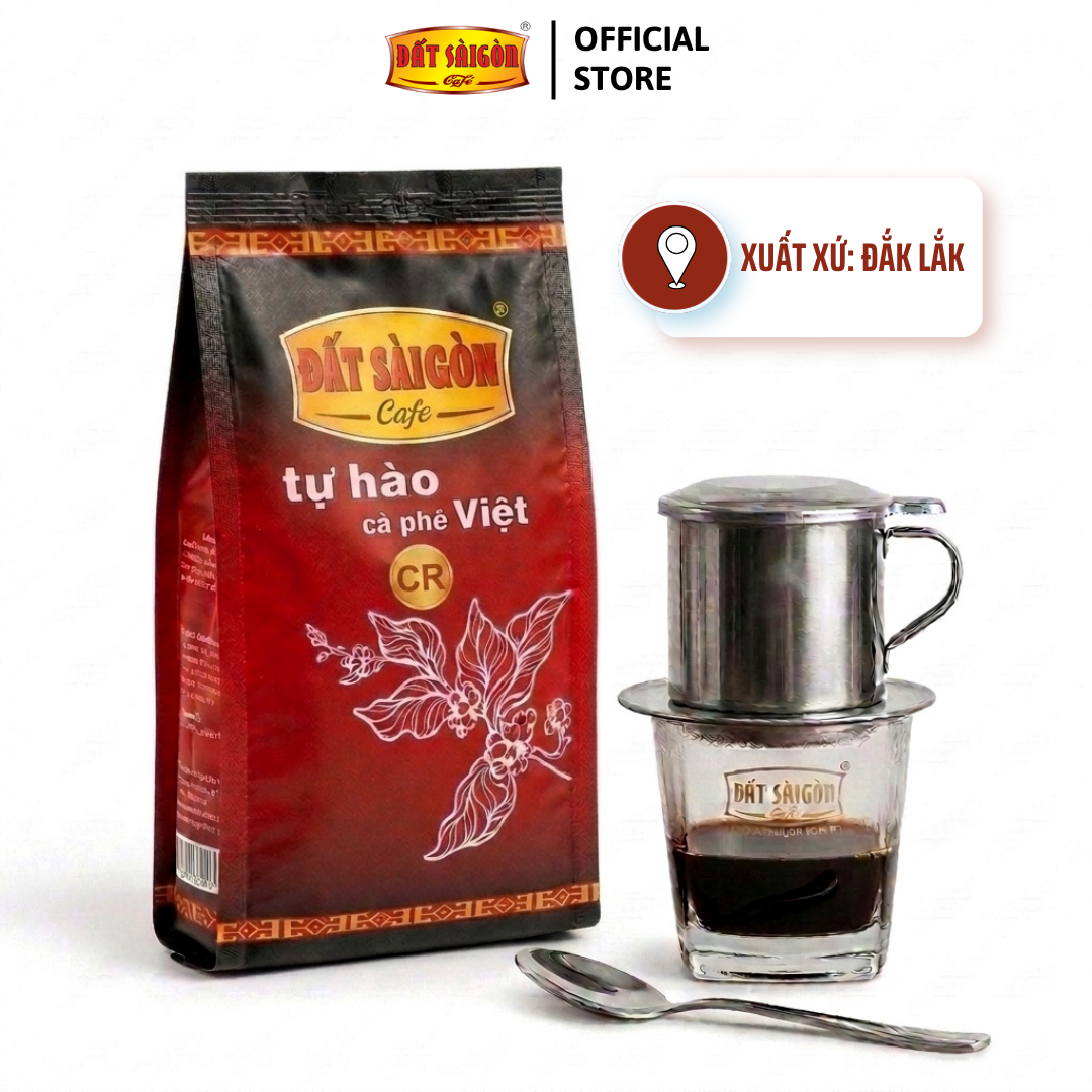 CR- 100g Cà Phê Hạt Pha Phin Đen Đá của Đất Sài Gòn Thêm Chút Caramen, Bơ Pháp_thumbnail_4