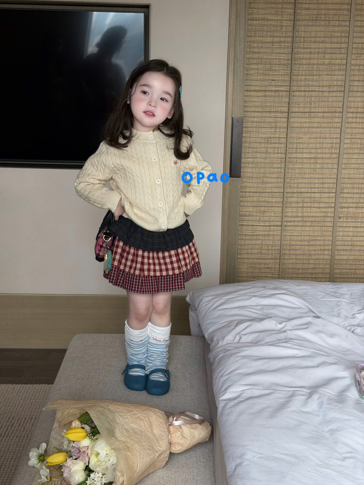 OP141 - Chân váy thô hãng Opao | Sz 90-130 | 5053