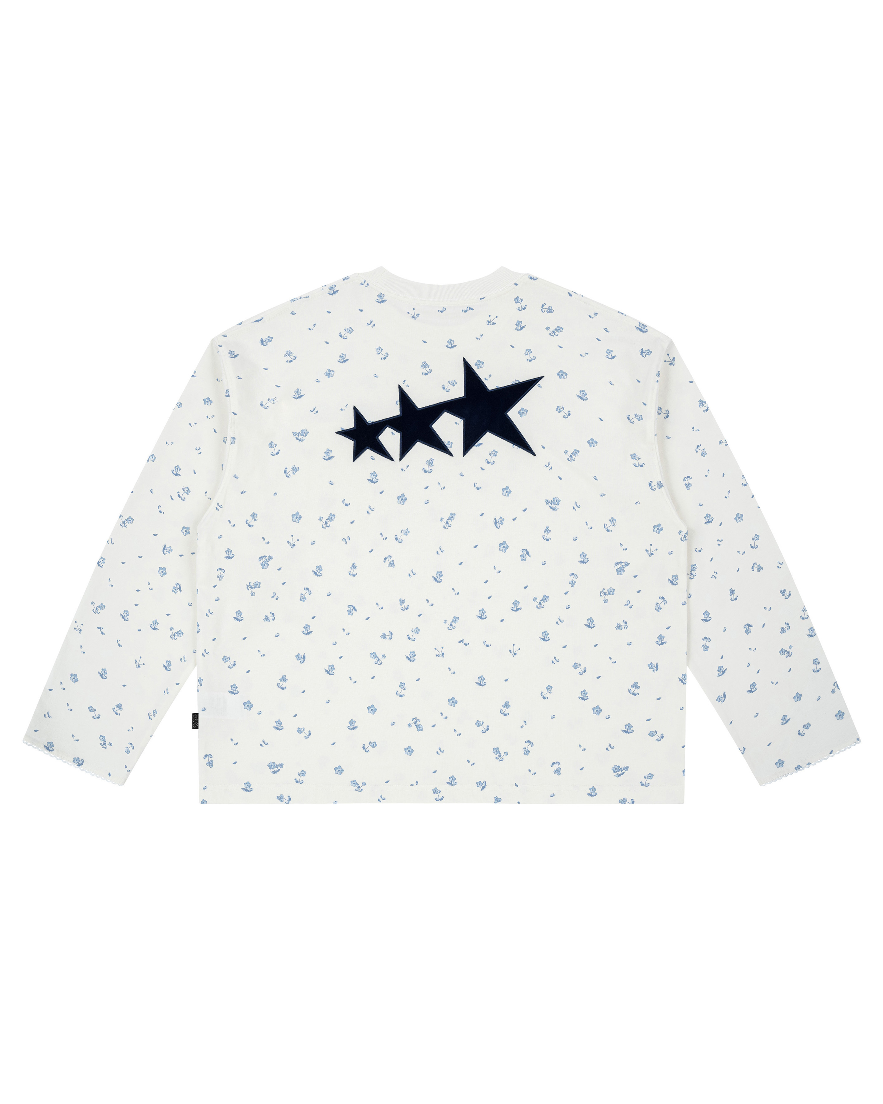 Levents® Forget Me Not Long Sleeve Boxy Tee