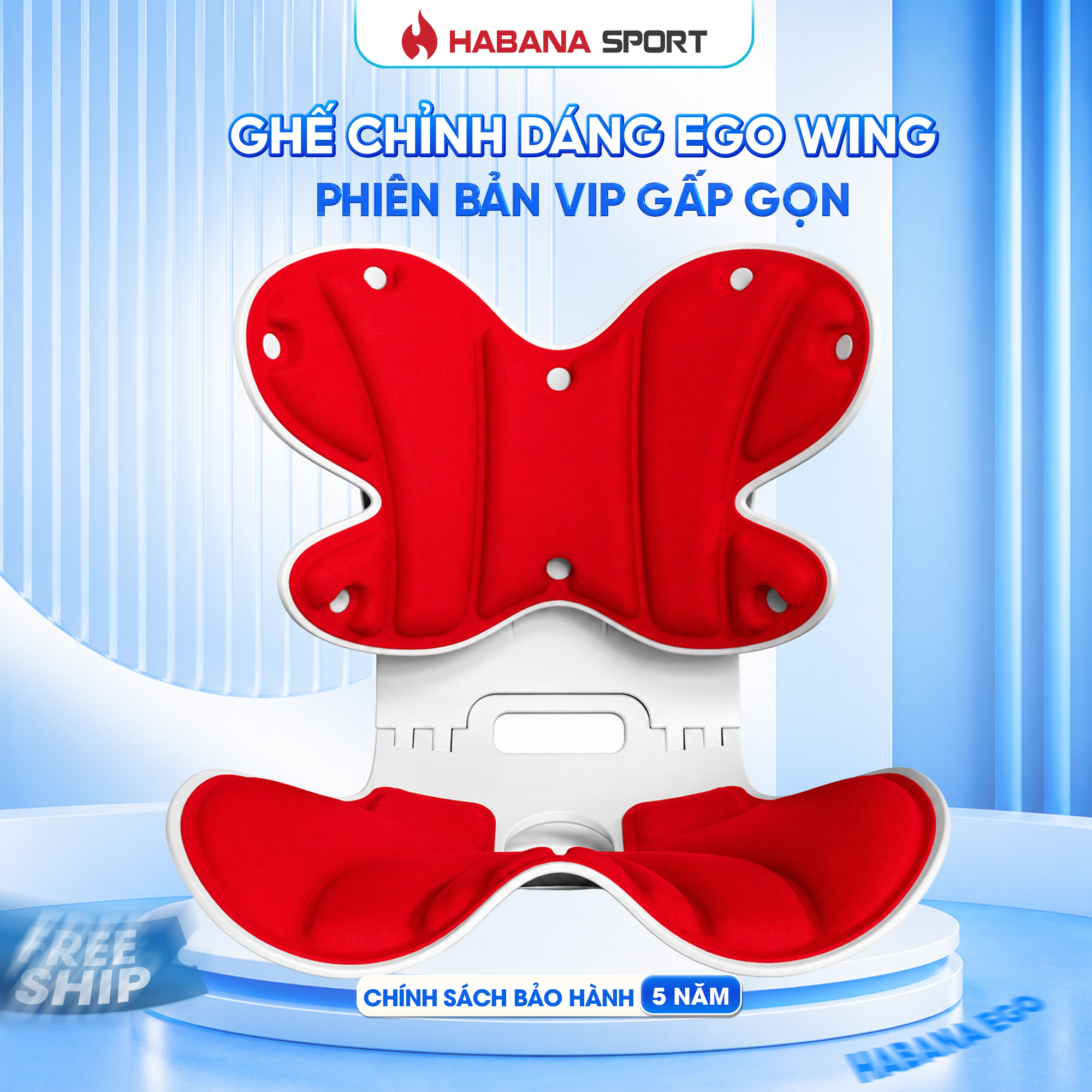 Ghế Chỉnh Dáng HABANA EGO WING CAO CẤP