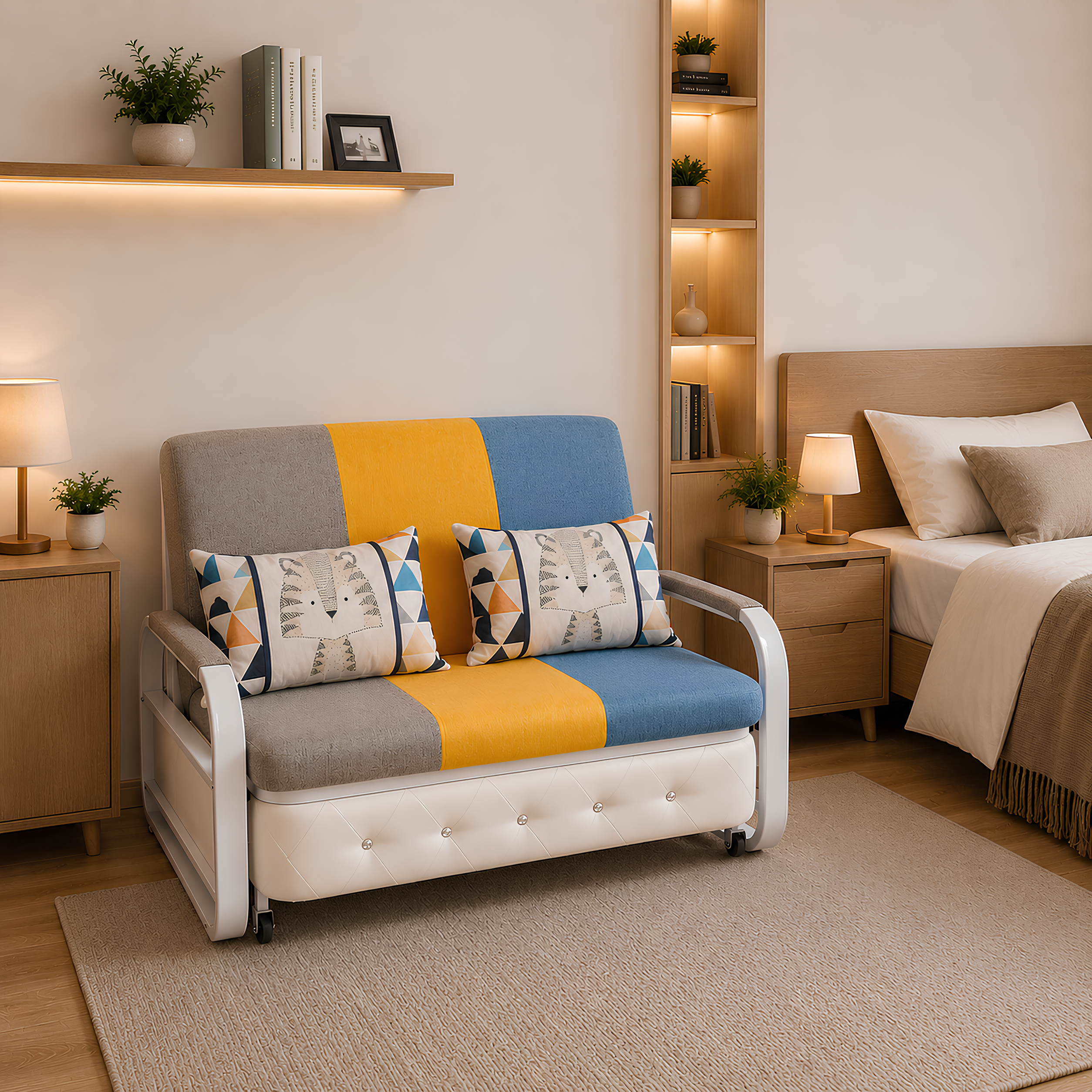 Sofa giường cho phòng ngủ nhỏ - giải pháp tối ưu diện tích cực đỉnh