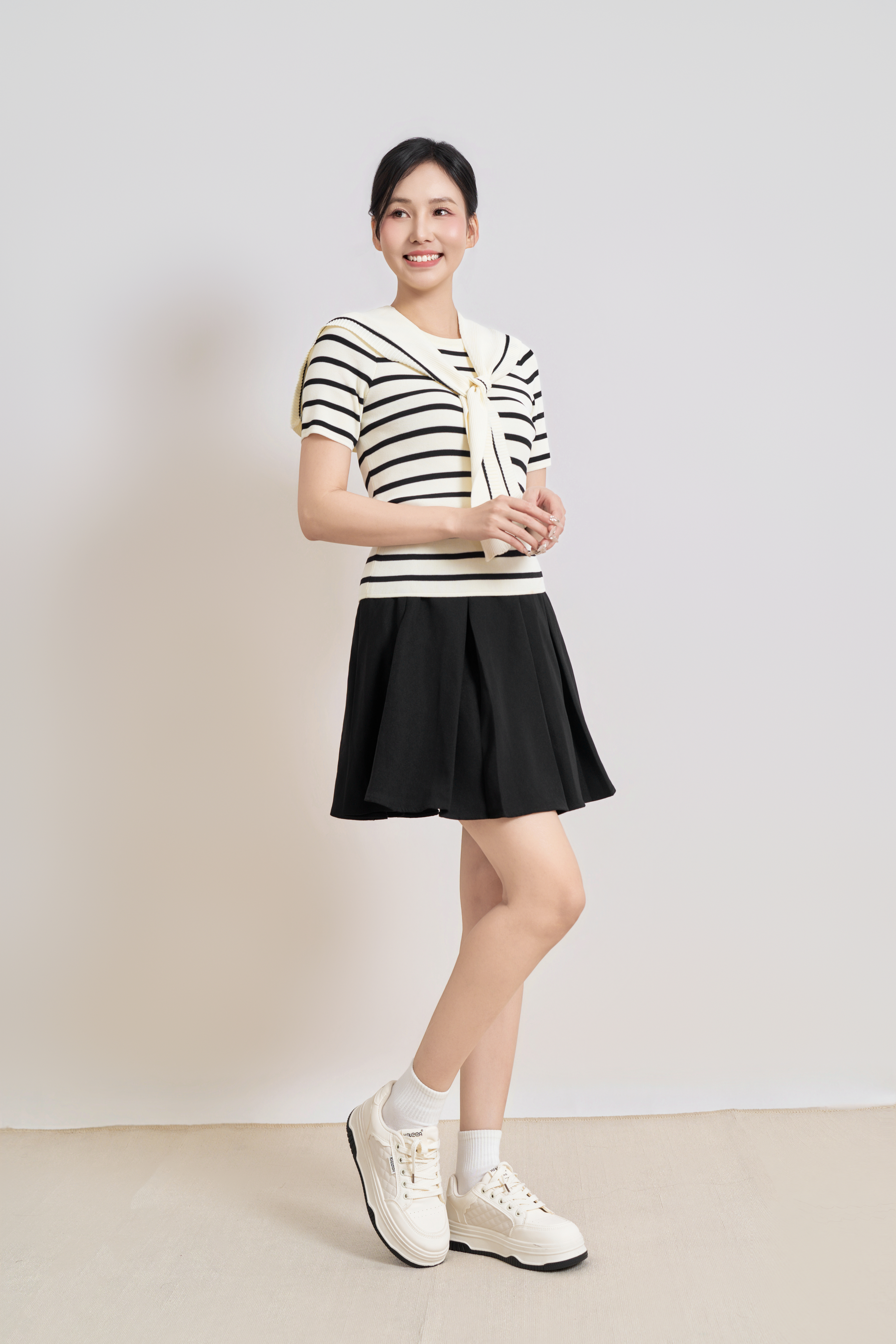 T157 - Giày Thể Thao Nữ 4cm