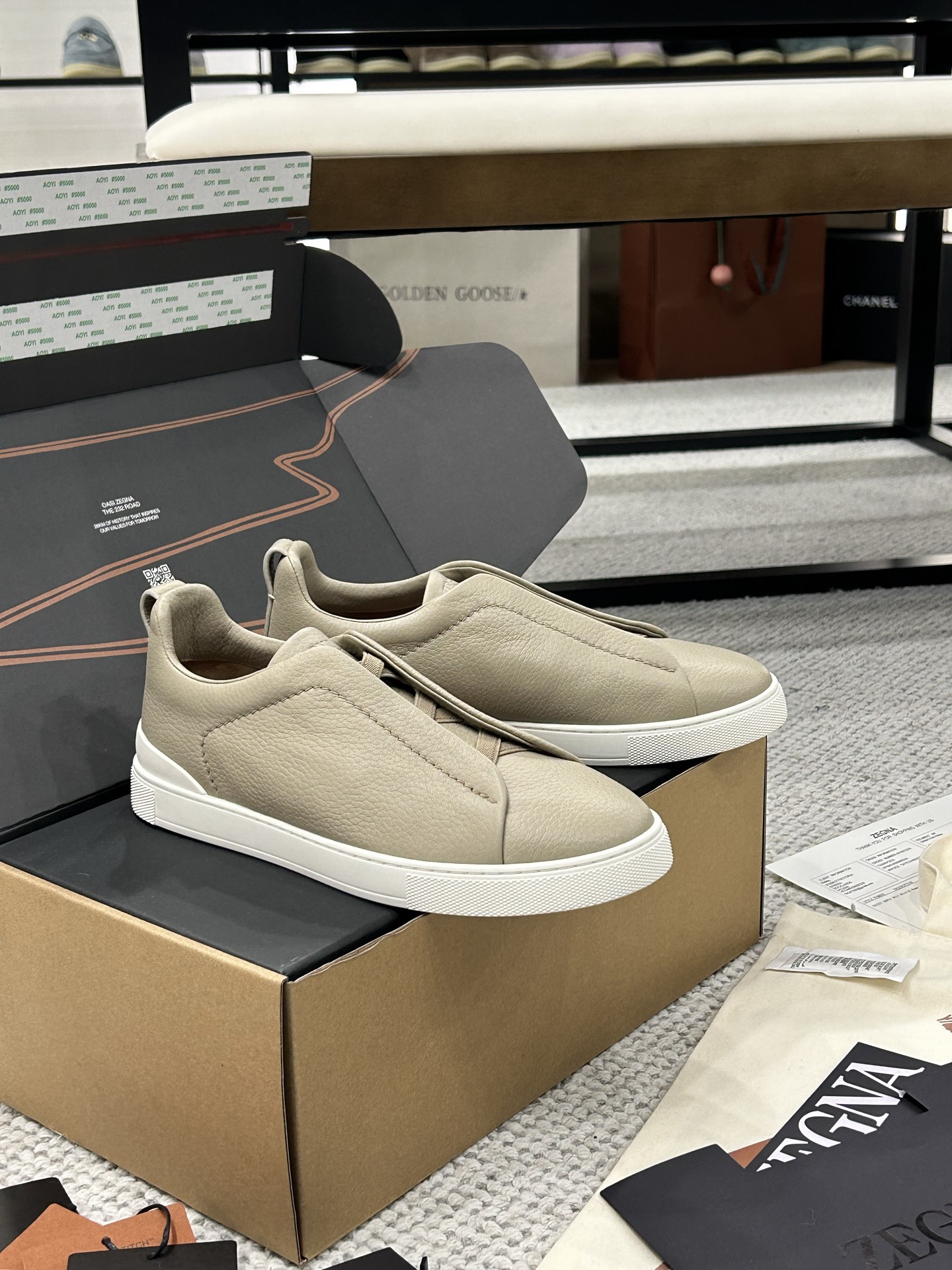 Giày Slipon Zegna
