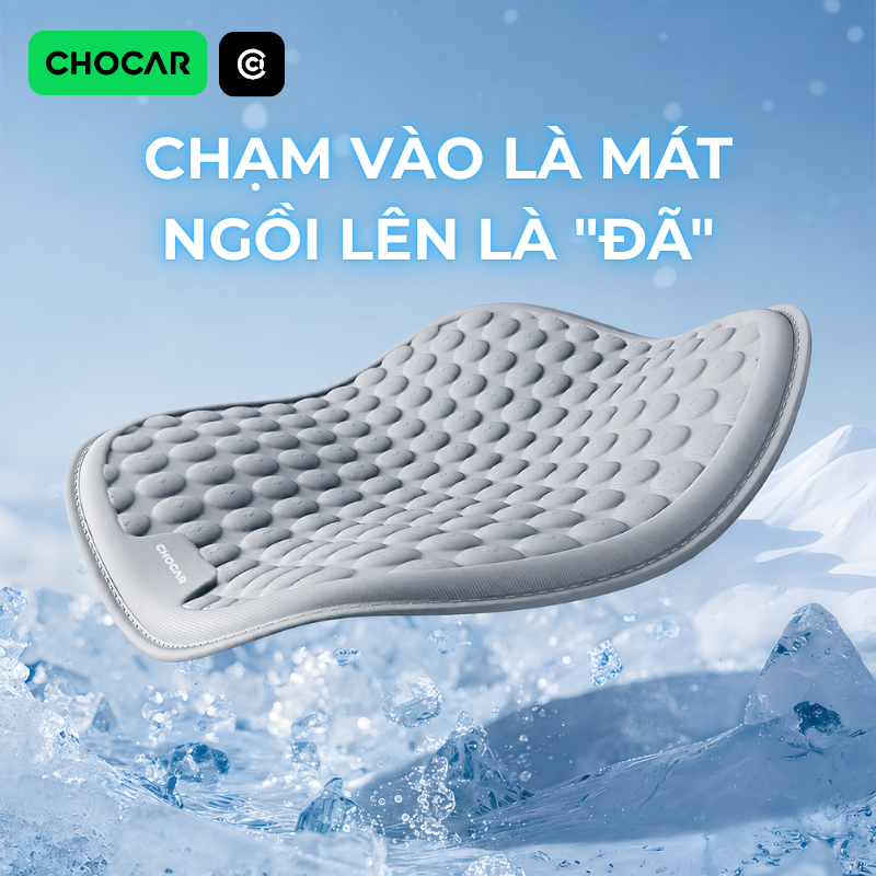 Đệm ghế ô tô TPR CoolGel