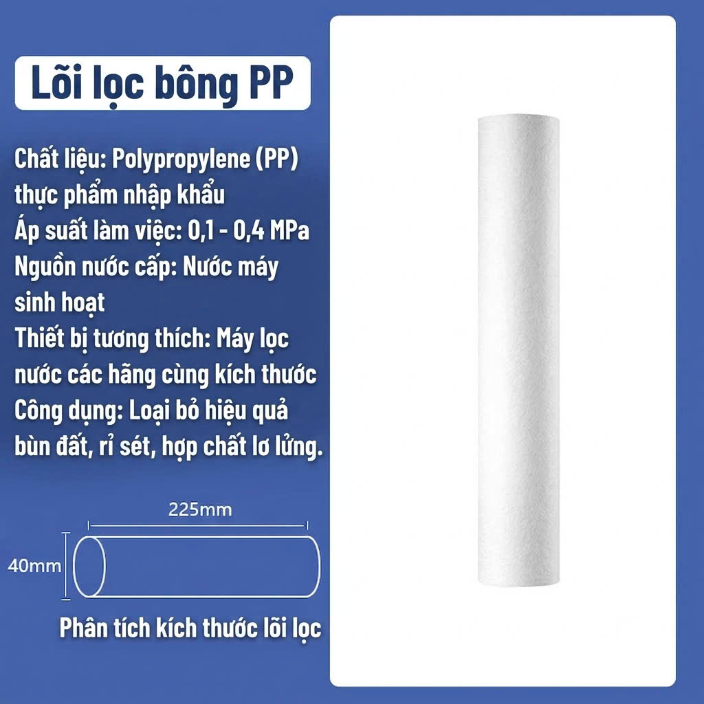 Lõi lọc nước PP