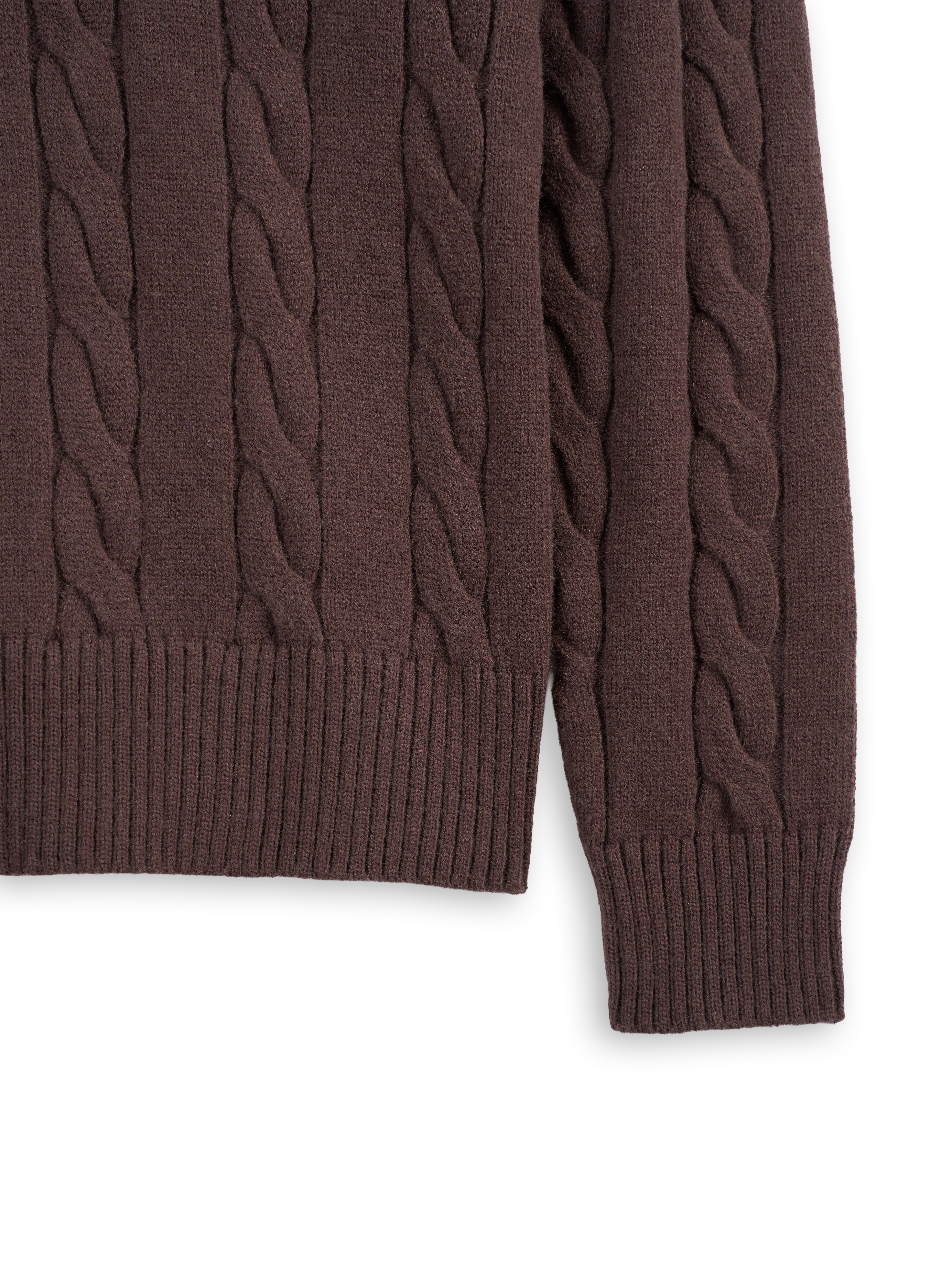 Áo Sweater Twisted-Wool Sợi Viscose Form Relaxed_thumbnail_24