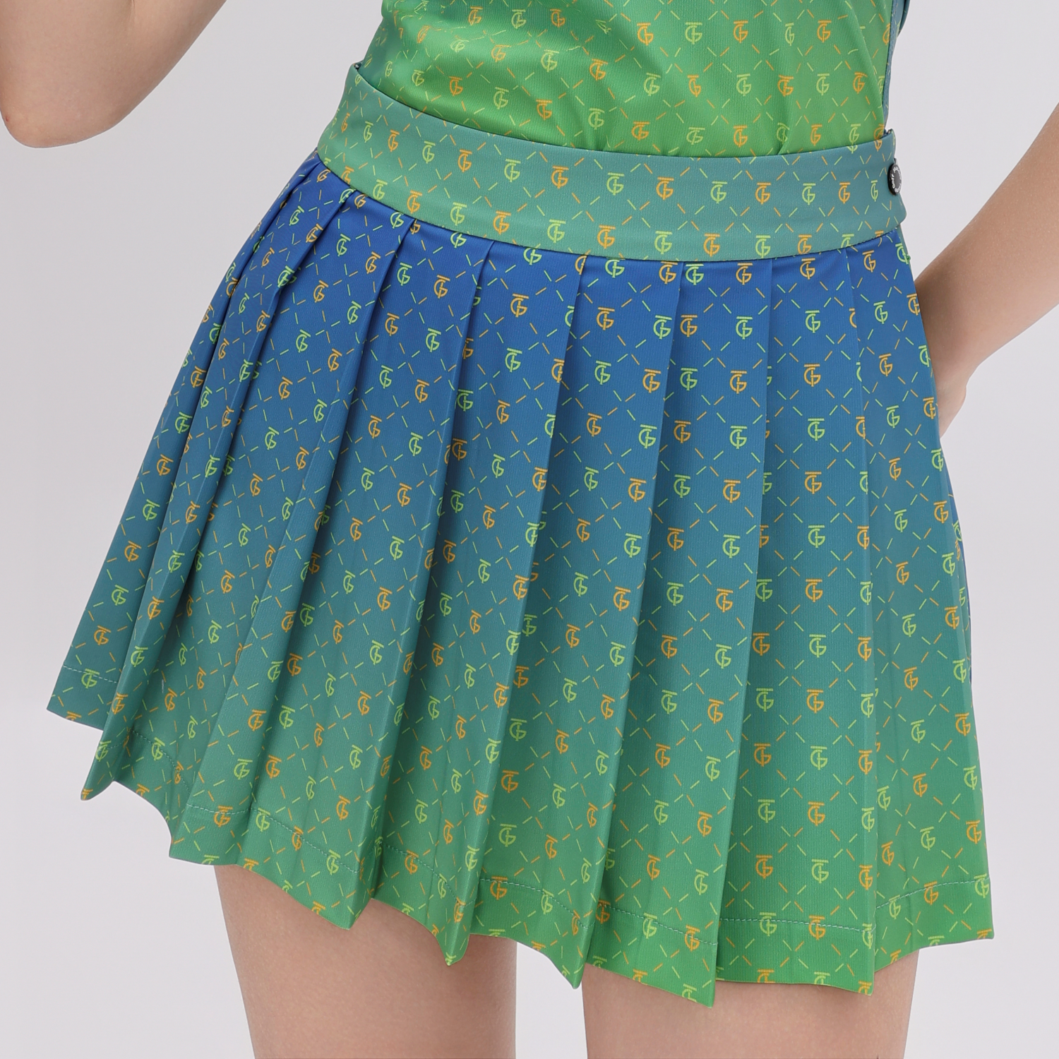 Chân Váy Nữ Xếp Ly Ombre_thumbnail_0