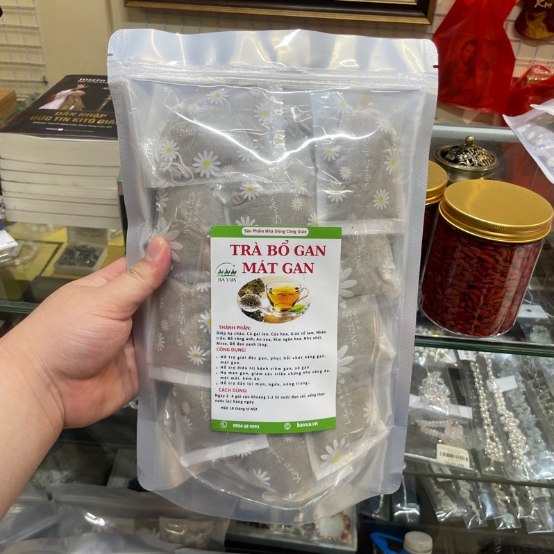 Trà bổ gan mát gan túi zip