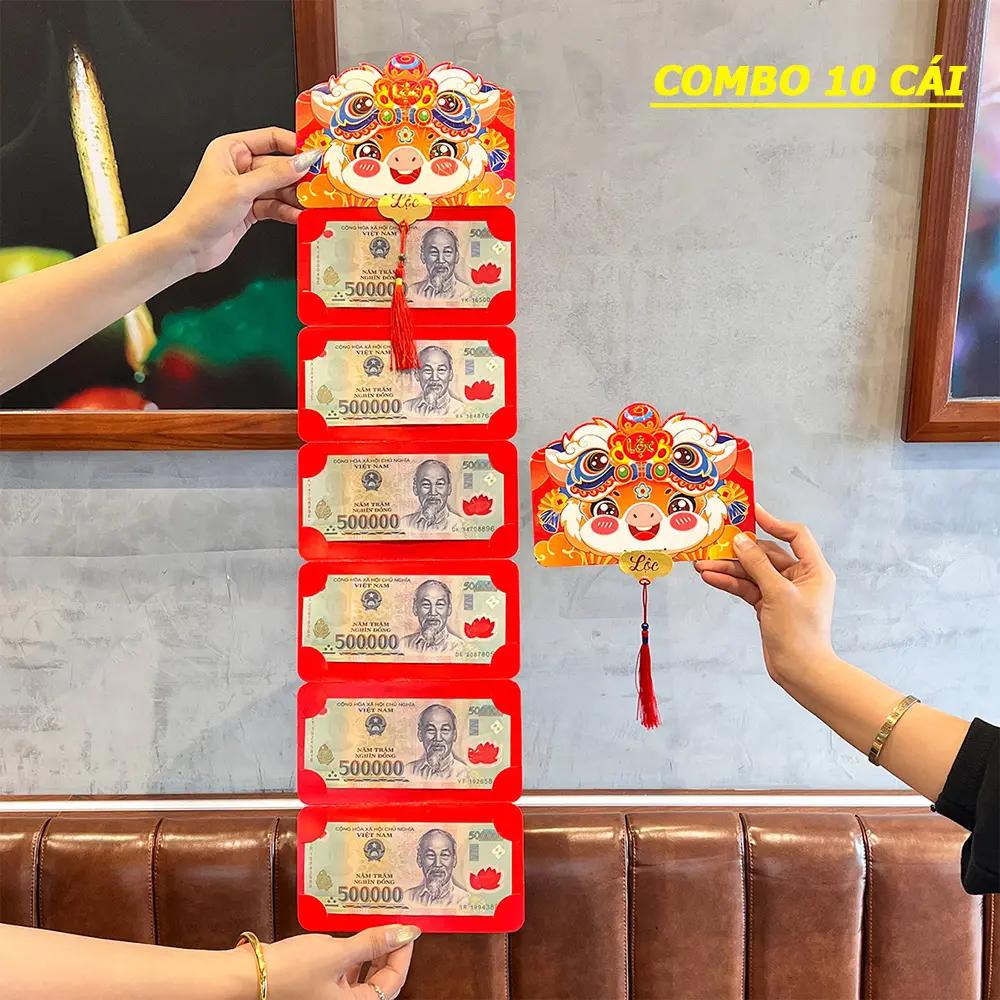 Bao lì ẋì xếp 2 ngăn, 6 ngăn, 10 ngăn độc đáo xuân Bính Ngọ Tết 2026 giấy đỏ cao cấp_thumbnail_24