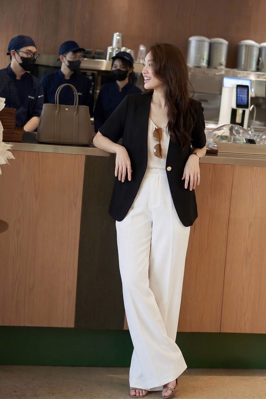 Áo vest tay ngắn 26121 đen