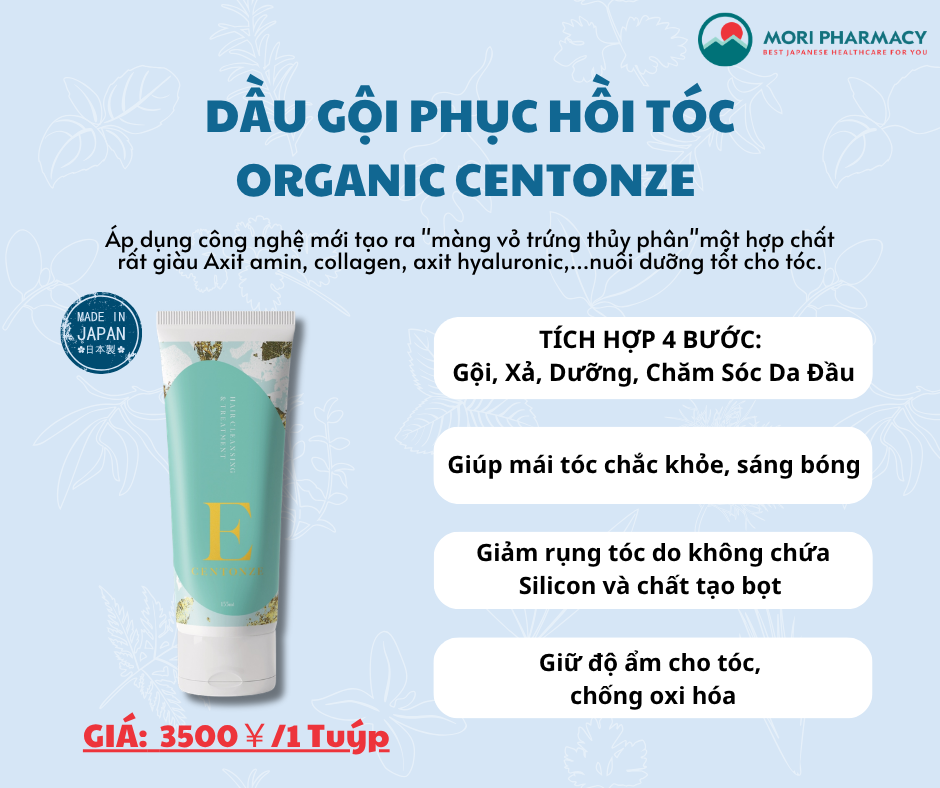 Dầu gội phục hồi CENTINZE-E