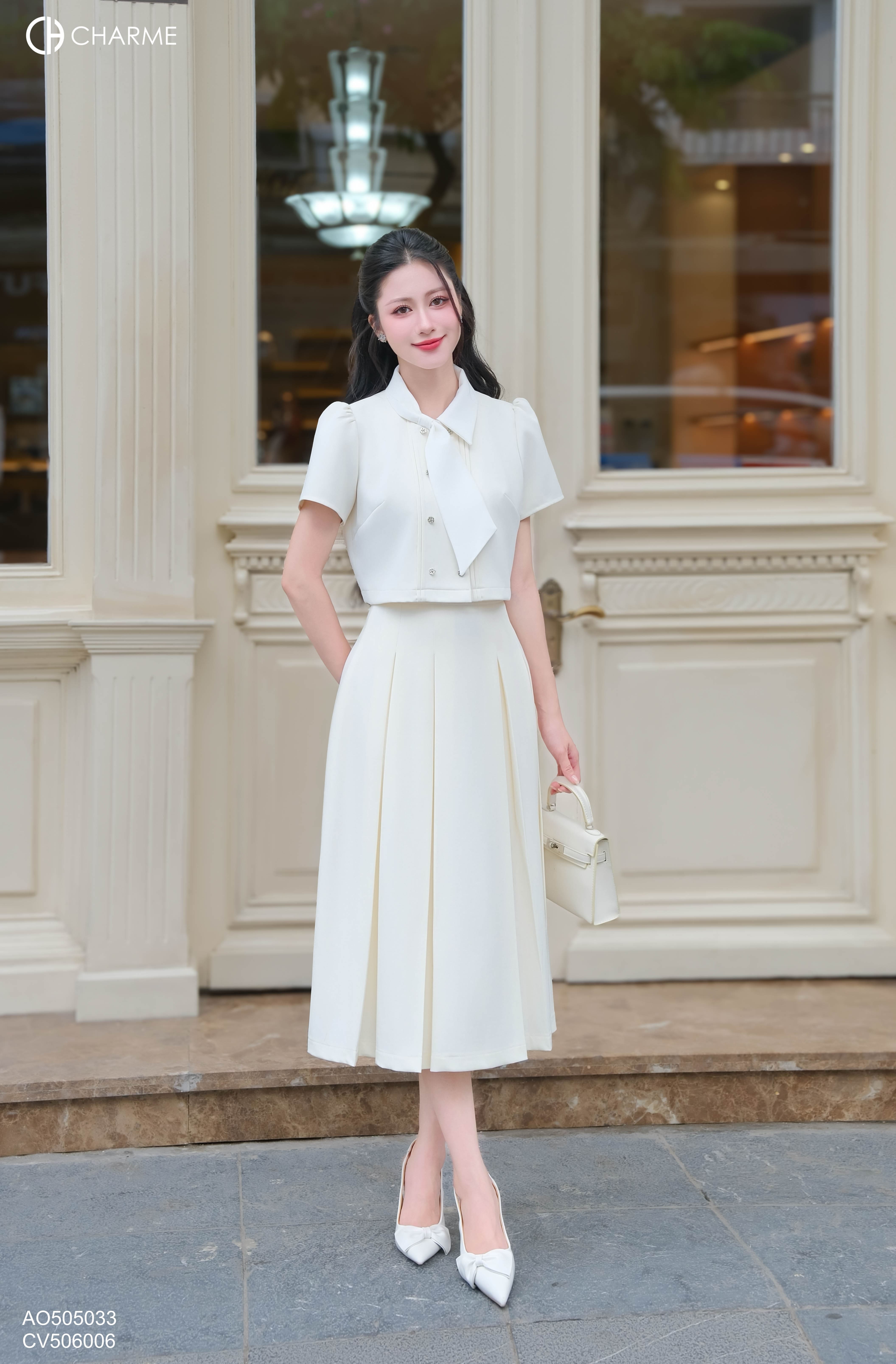 Áo dáng lửng 2 hàng khuy phối cổ 505033_thumbnail_12