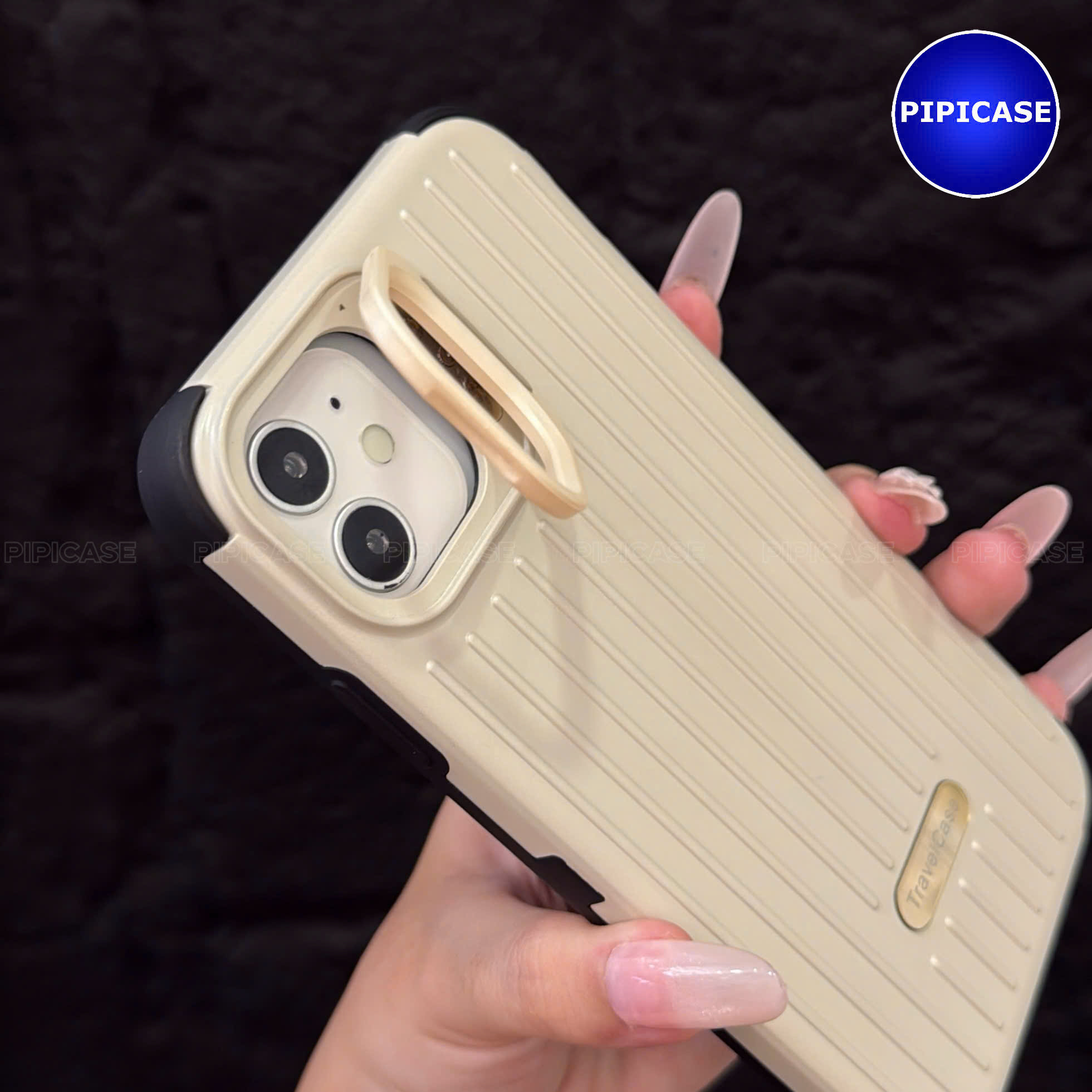 Ốp Lưng iPhone 12 - Hondao - Kem_thumbnail_4