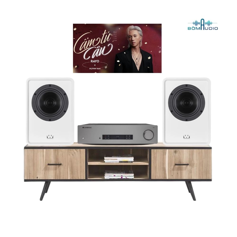 Combo Amply CAMBRIDGE AUDIO CXA81 MKII + Loa Bookshelf WHARFEDALE DENTON 1S - CAW16_thumbnail_1