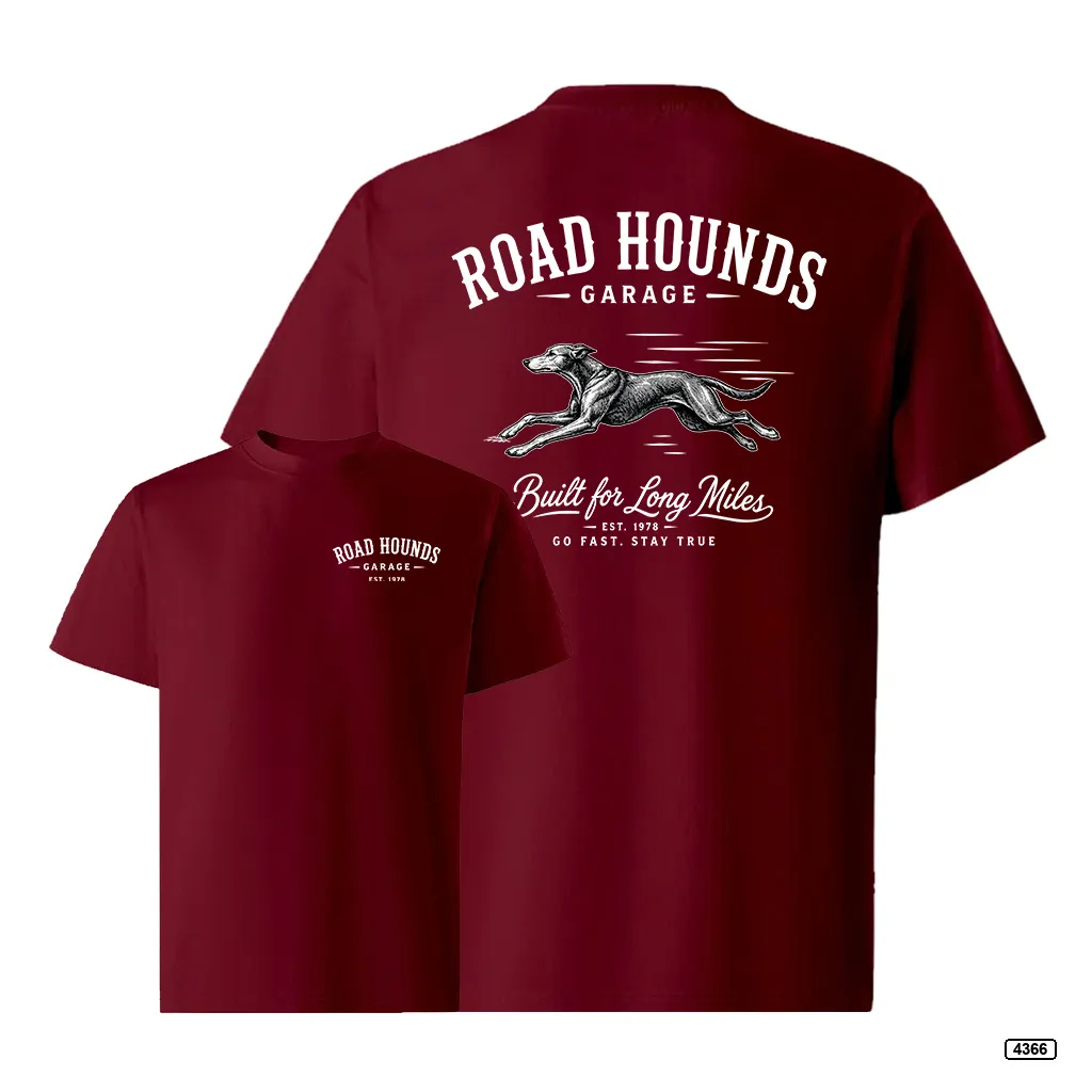 Áo thun nam form rộng Road Hounds Garage TeePrint 4366_thumbnail_17