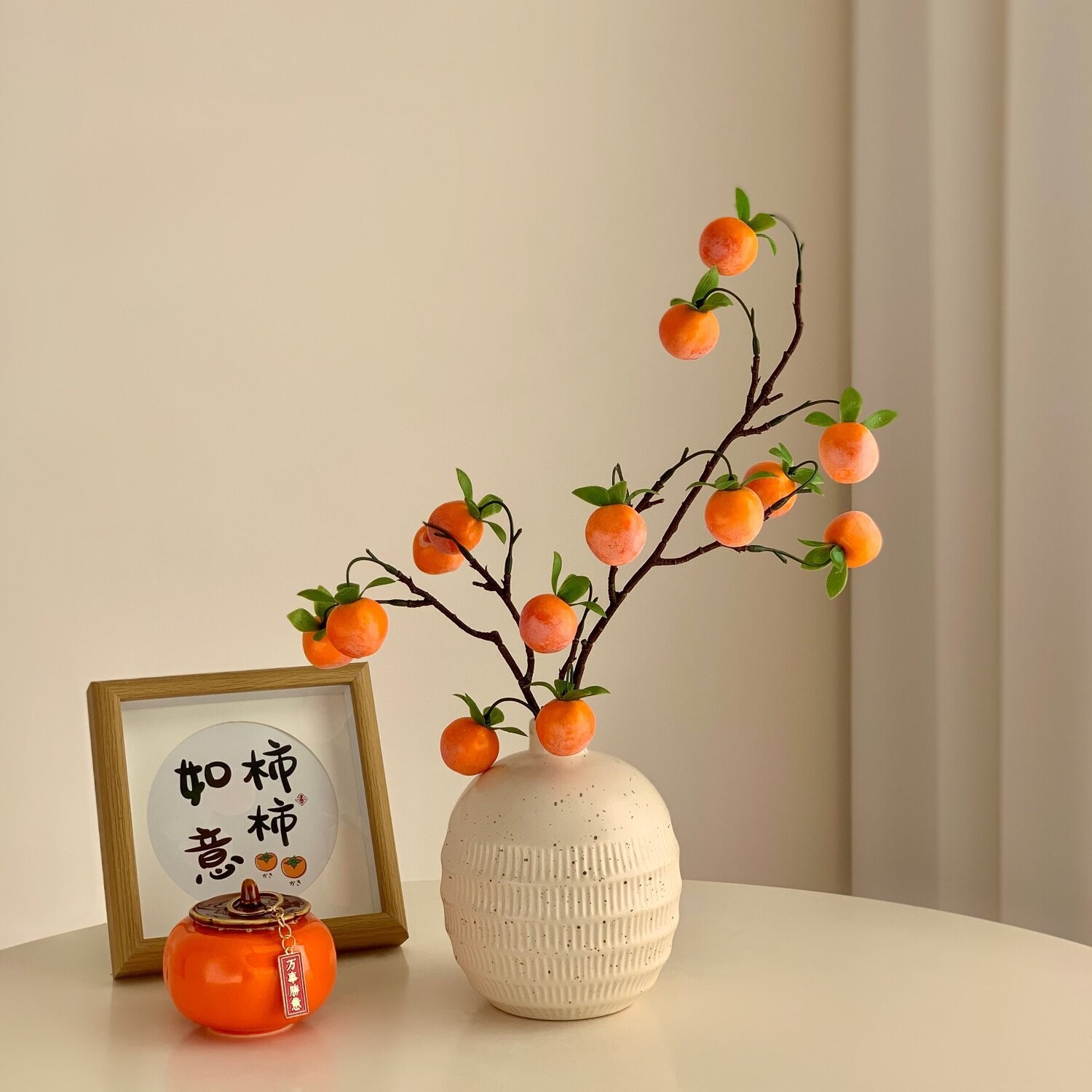 Set Cành Hồng Như Ý Kèm Bình Hoa_thumbnail_4