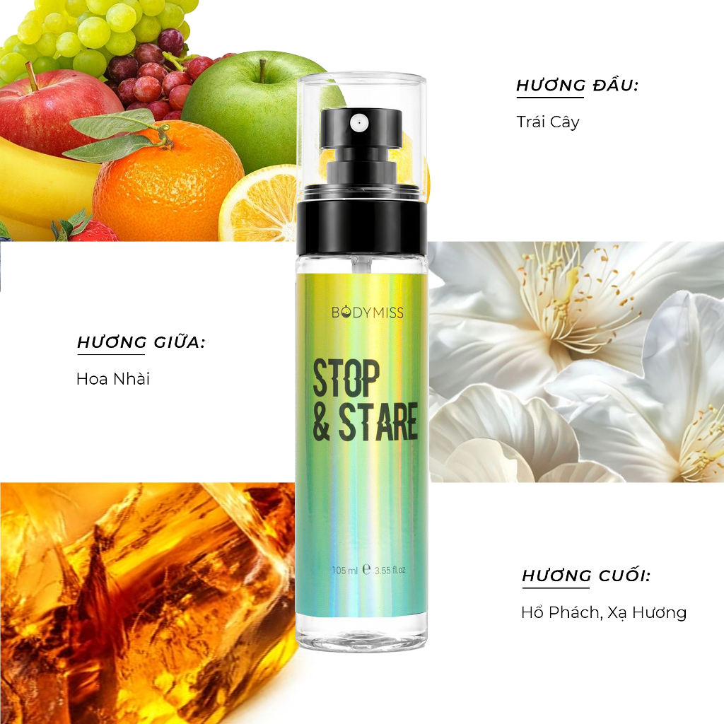 Body Mist Nam Nữ Bodymist Xịt Thơm Hương Nước Hoa Unisex Lưu Hương Lâu BODYMISS_thumbnail_10
