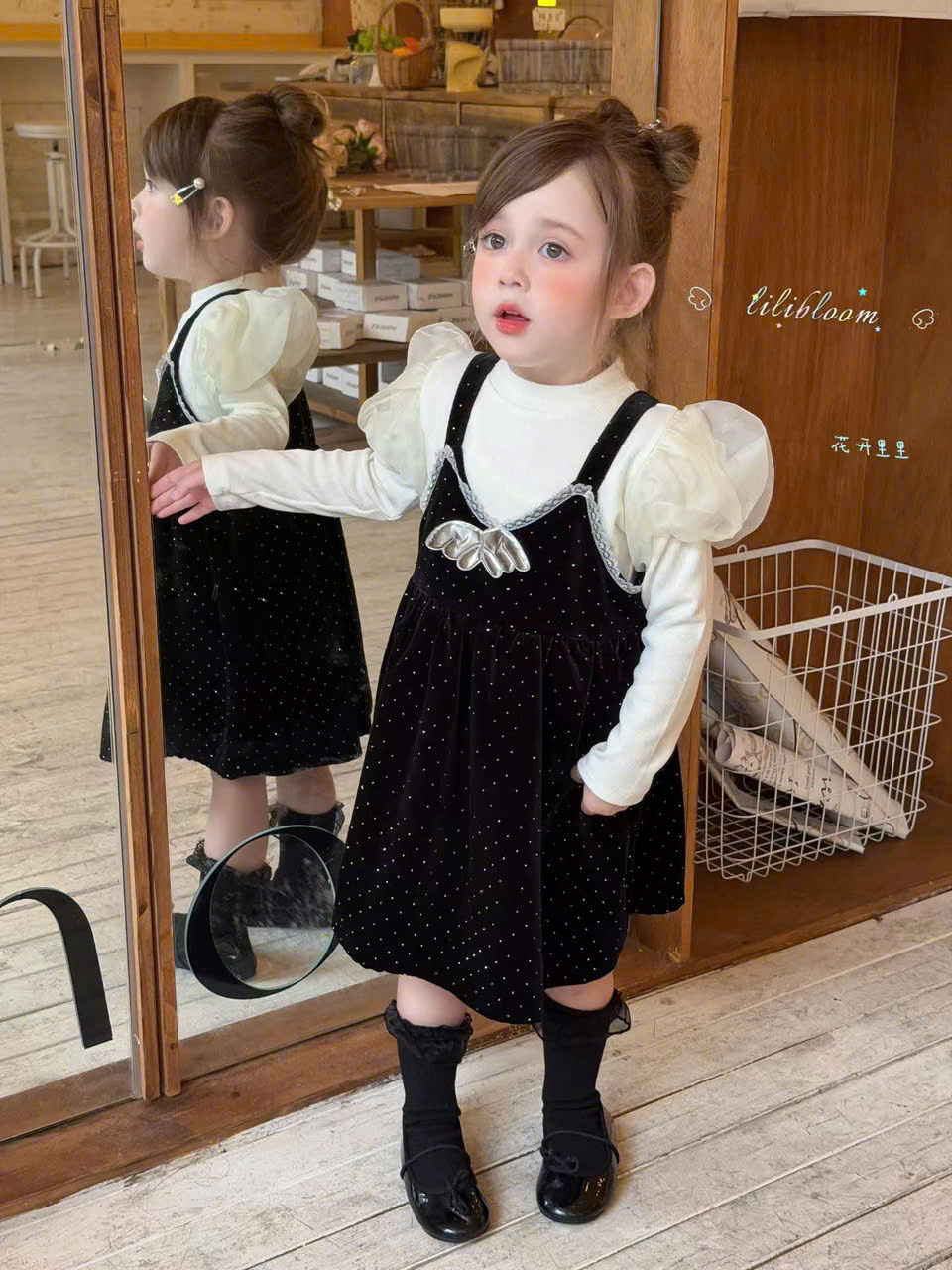 LB03 - Set váy hãng Lili Bloom | Sz 90-130 | 2028