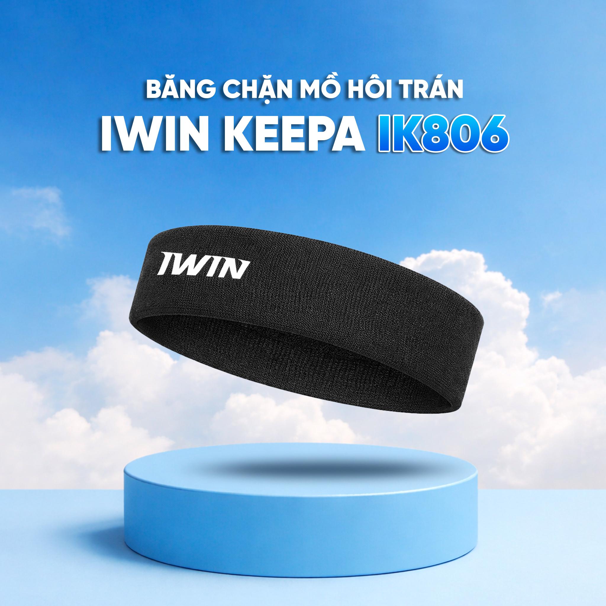 Băng Chặn Mồ Hôi Trán iWin Keepa Thấm Hút Tốt Khi Tập Luyện Thể Thao Đương Đại_thumbnail_3